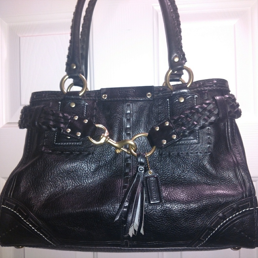 Coach Vintage Hampton Leather handbag